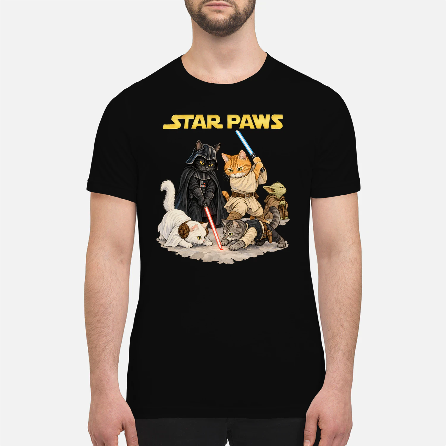 Cat Star Paws Laser