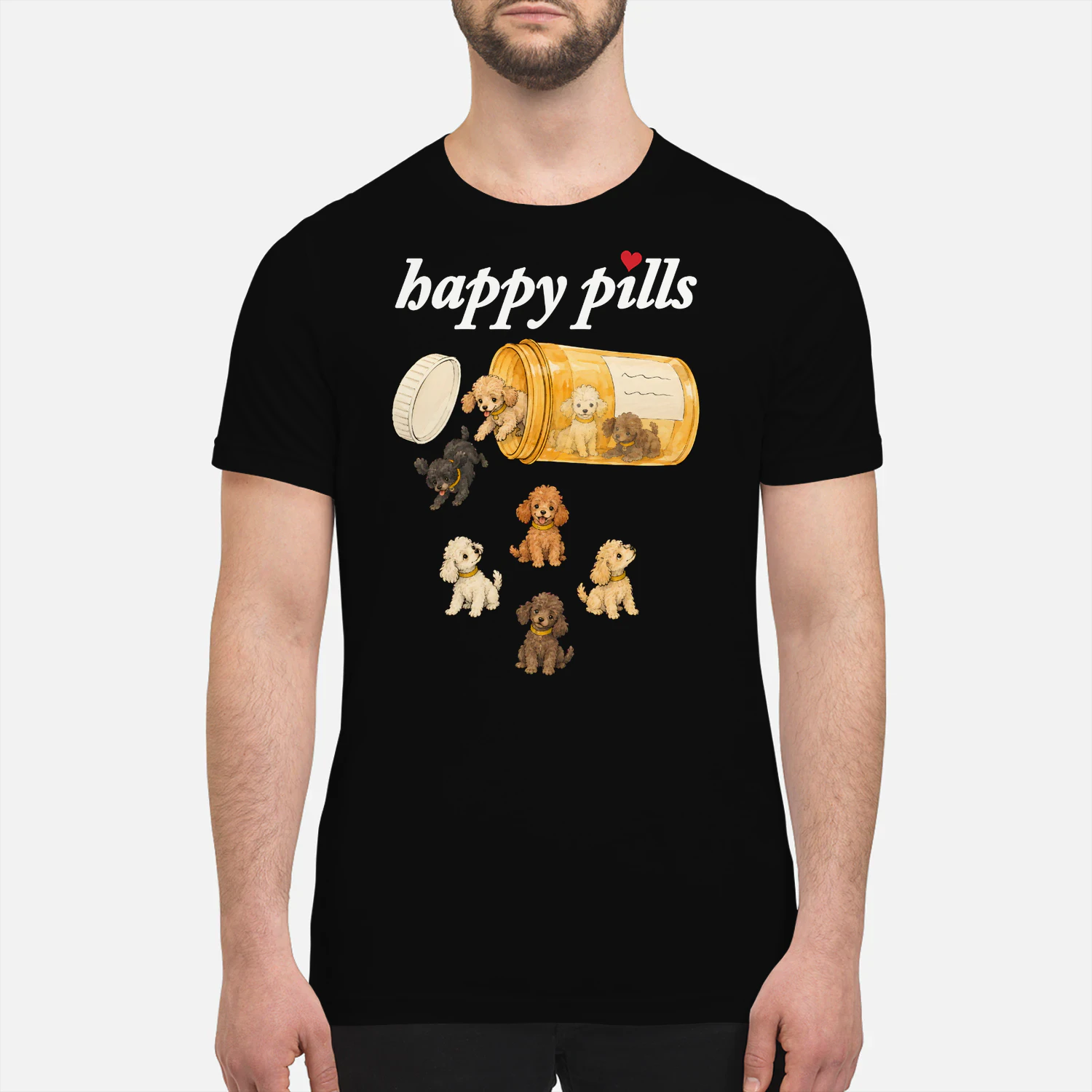 Poodle Happy Pills