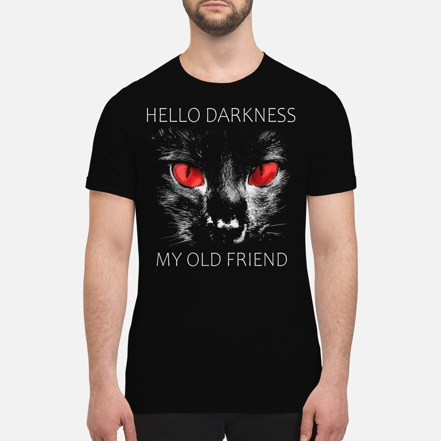 Cat Darkness Red