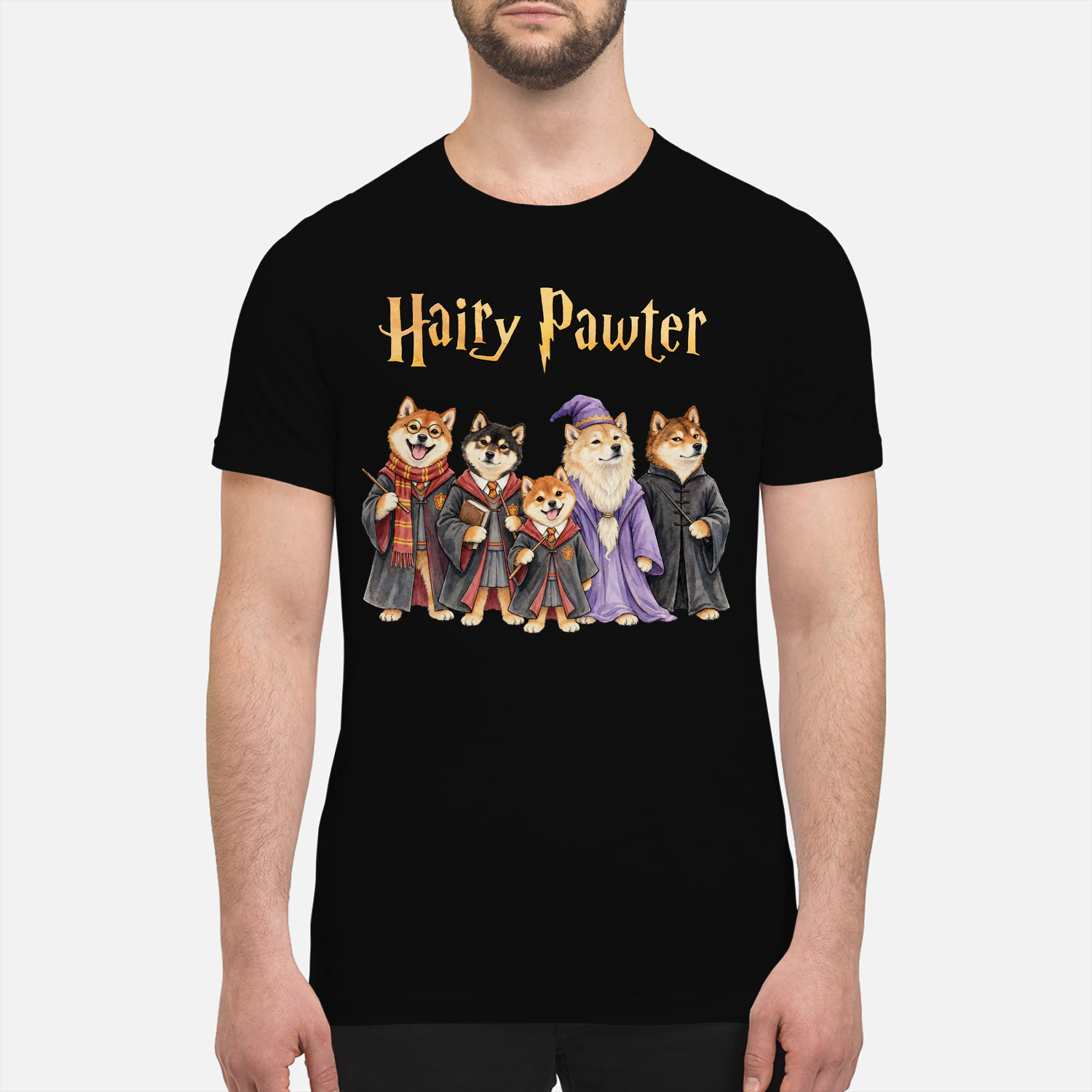Shiba Inu Hairy Pawter