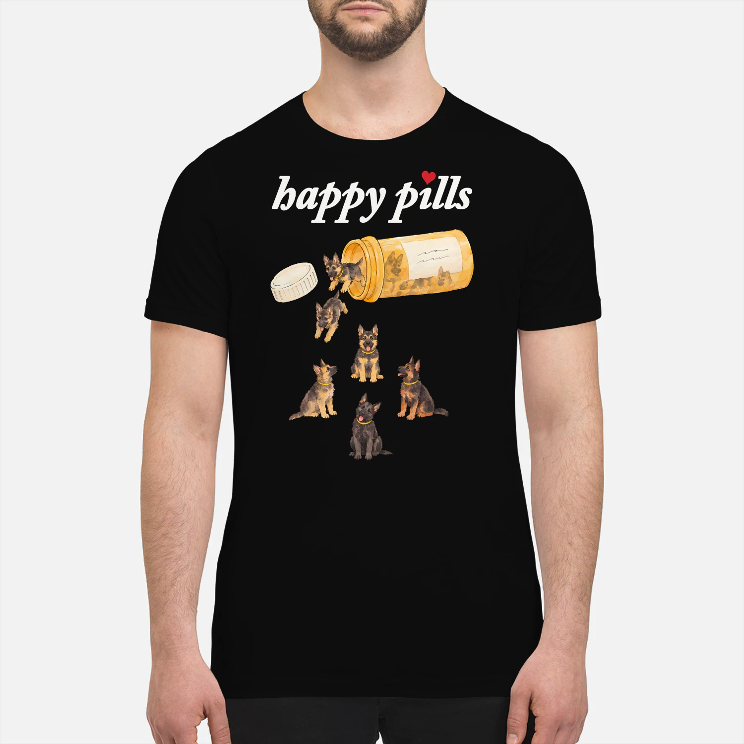 German Shepherd Happy Pills