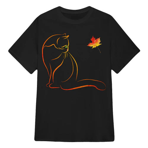 Cat Lucky Fall
