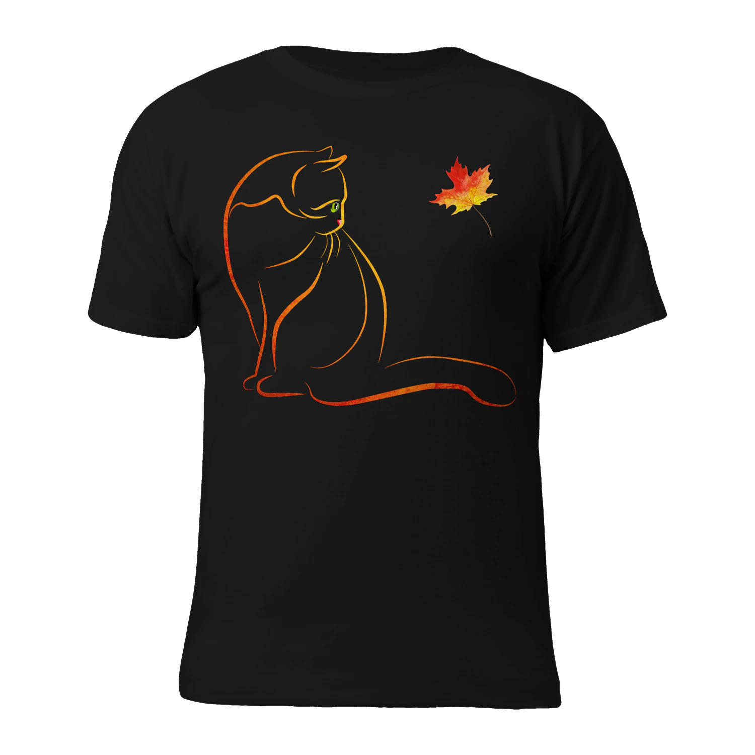 Cat Lucky Fall