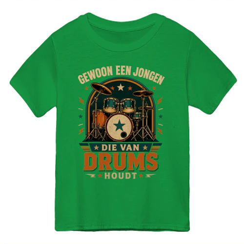 NL0203 - Gewoon een jongen die van drums houdt