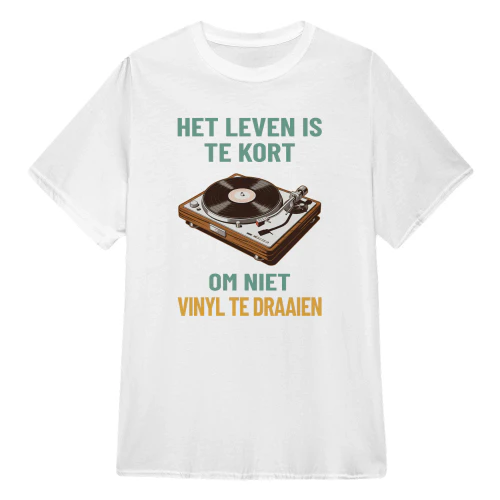 NL0125 - Het leven is te kort om niet vinyl te draaien