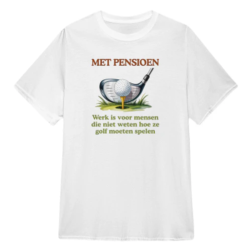 NL0140 - Met pensioen Werk is voor mensen die niet weten hoe ze golf moeten spelen
