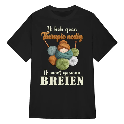 Ik heb geen therapie nodig Ik moet gewoon breien.