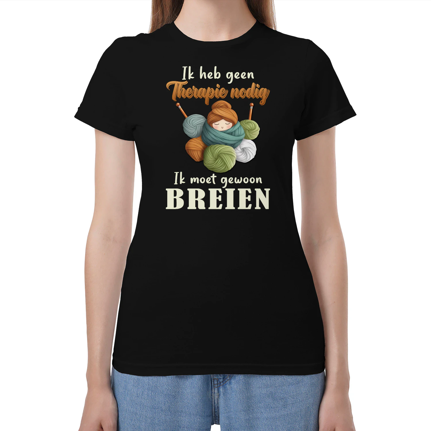 Ik heb geen therapie nodig Ik moet gewoon breien.