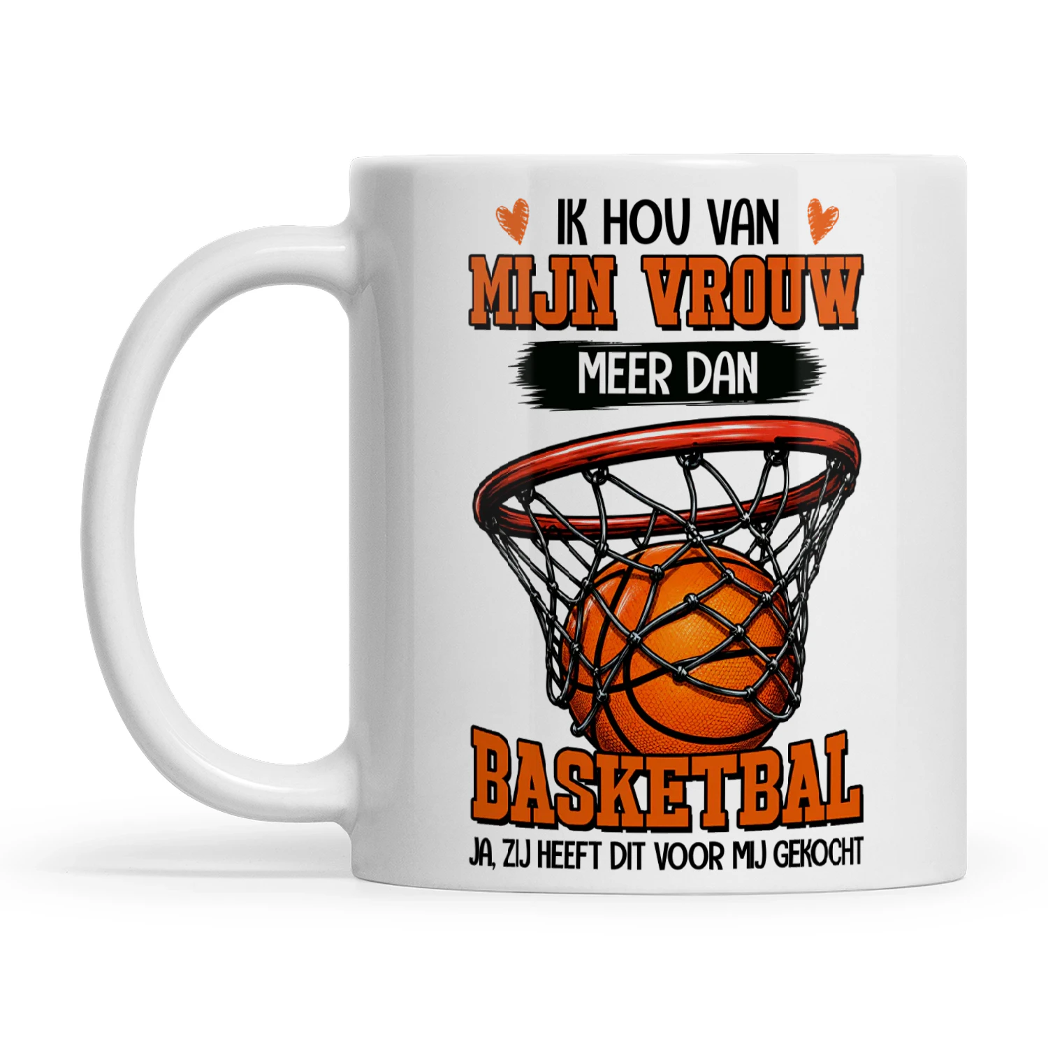 NL0161 - Ik hou van mijn vriendin meer dan basketbal ja, zij heeft dit voor mij gekocht