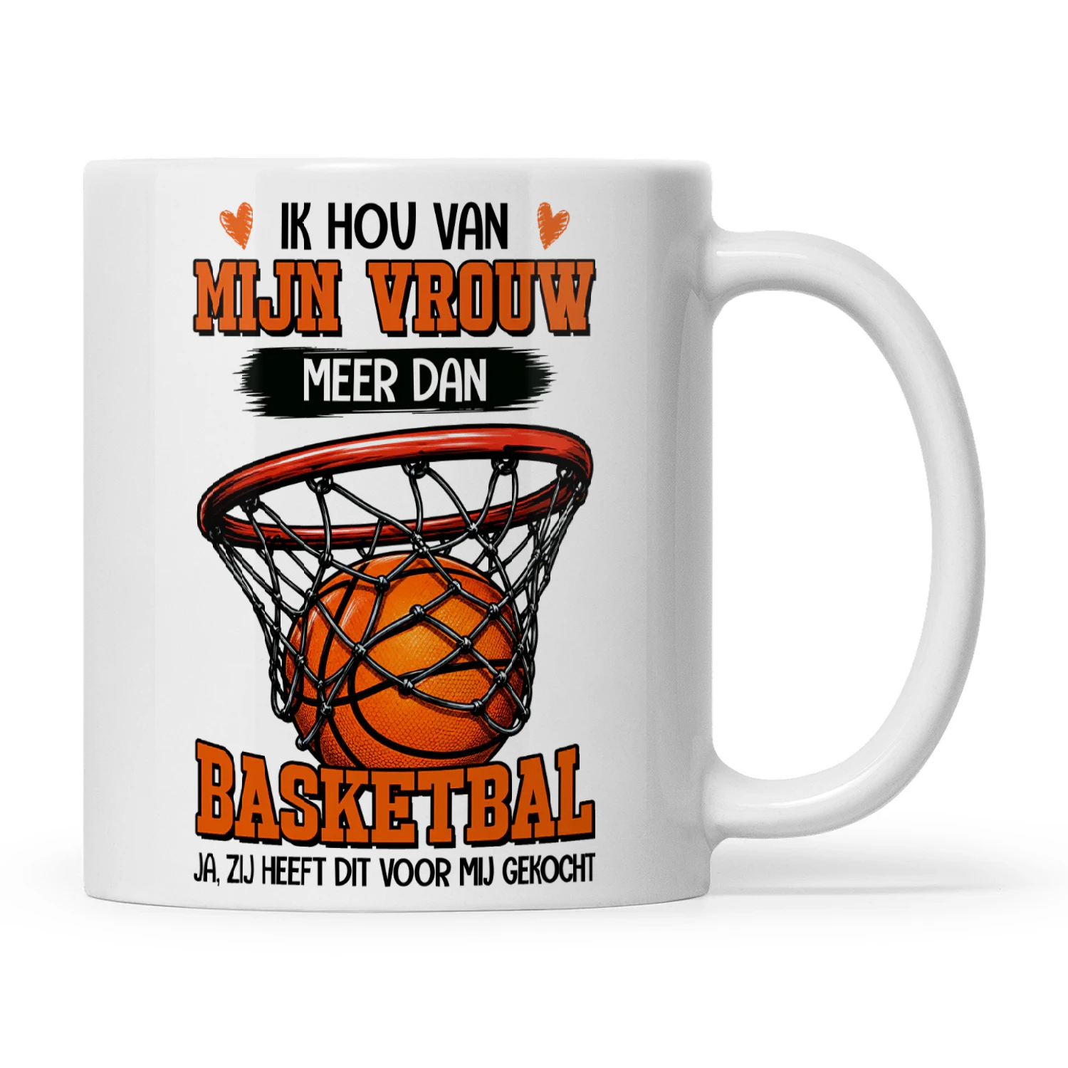 NL0161 - Ik hou van mijn vriendin meer dan basketbal ja, zij heeft dit voor mij gekocht