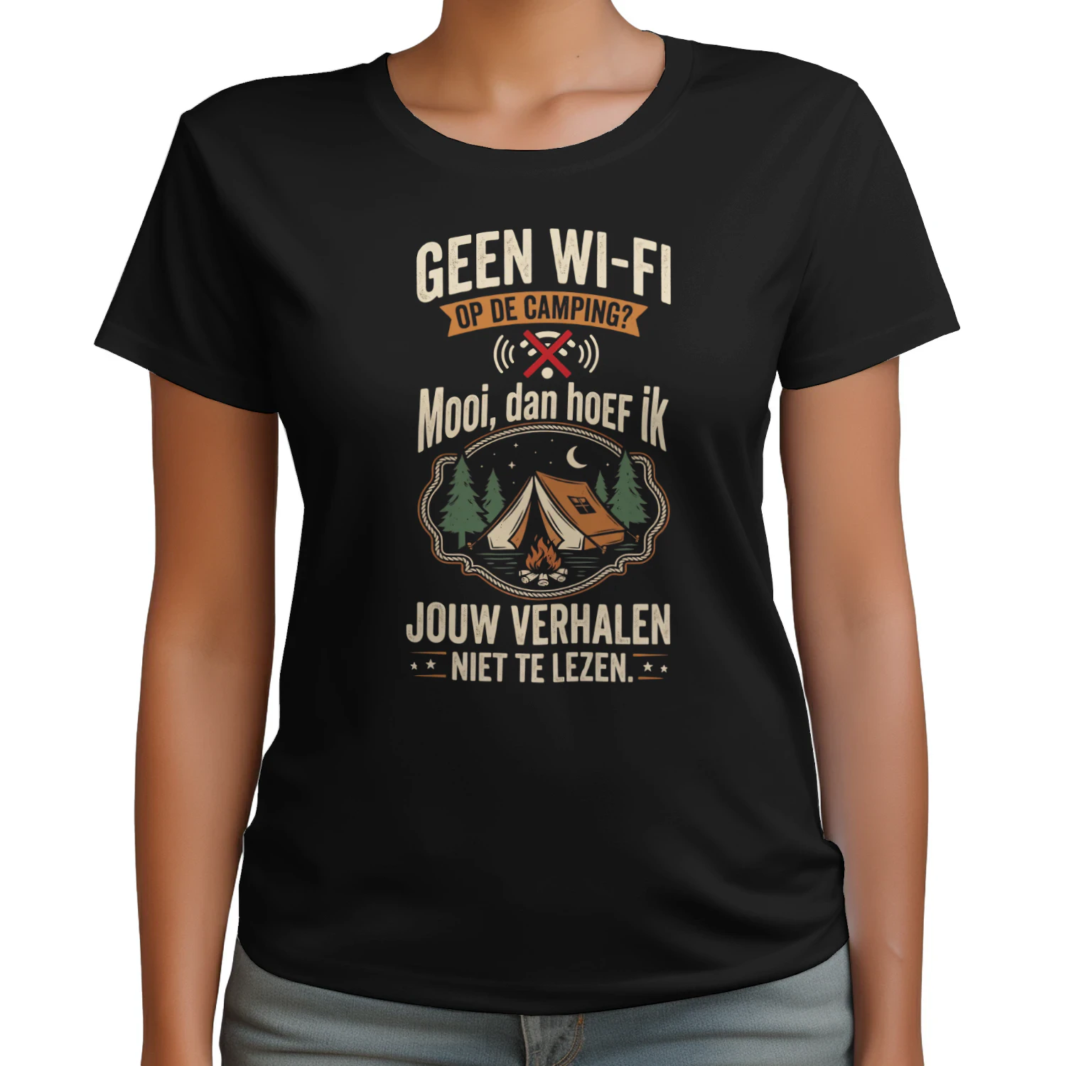 Geen Wi-Fi op de camping? Mooi, dan hoef ik jouw verhalen niet te lezen.