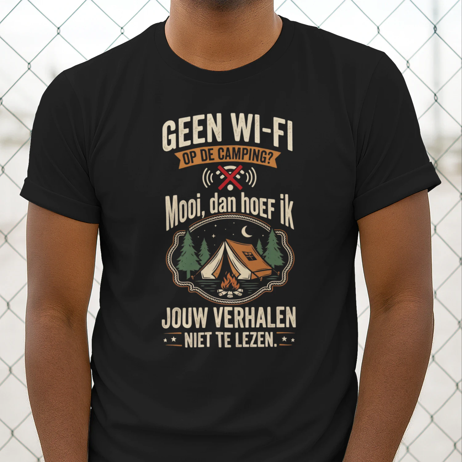 Geen Wi-Fi op de camping? Mooi, dan hoef ik jouw verhalen niet te lezen.
