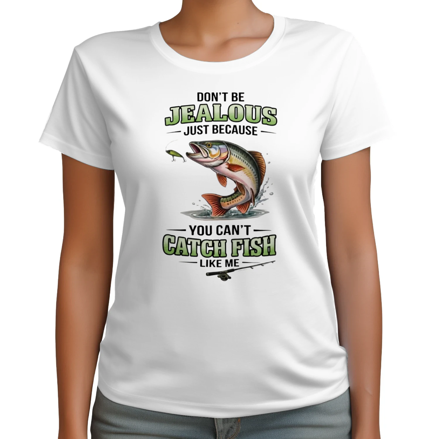 DON'T BE JEALOUS JUST BECAUSE YOU CAN'T CATCH FISH LIKE ME