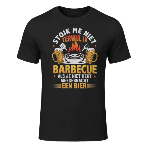 Stoor me niet terwijl ik barbecue