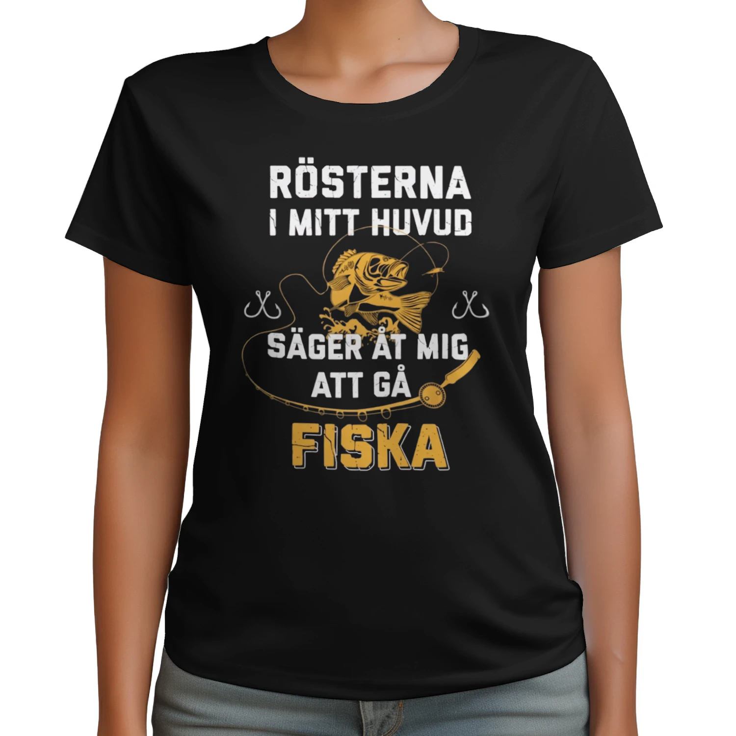 RÖSTERNA I MITT HUVUD SÄGER ÅT MIG ATT GÅ FISKA
