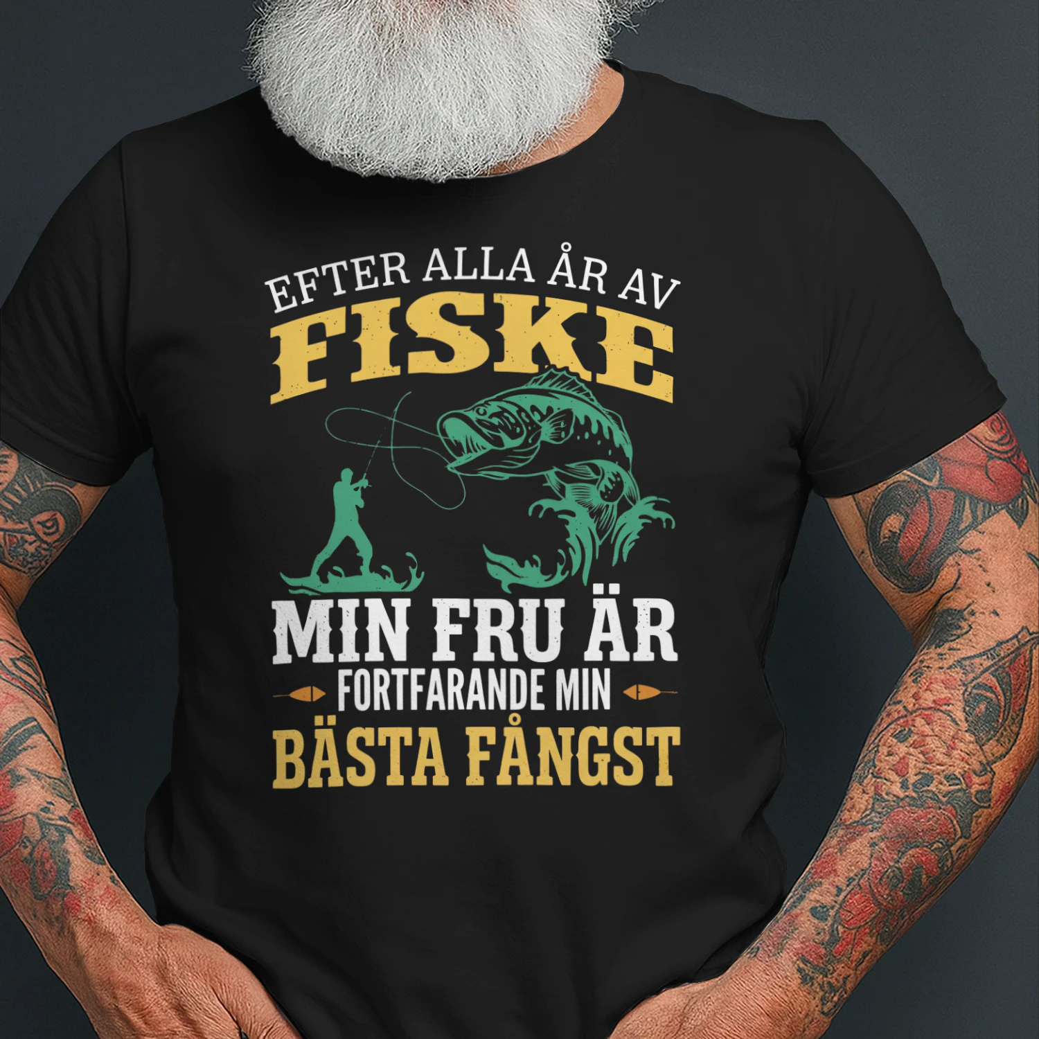 EFTER ALLA ÅR AV FISKE MIN FRU ÄR FORTFARANDE MIN BÄSTA FÅNGST