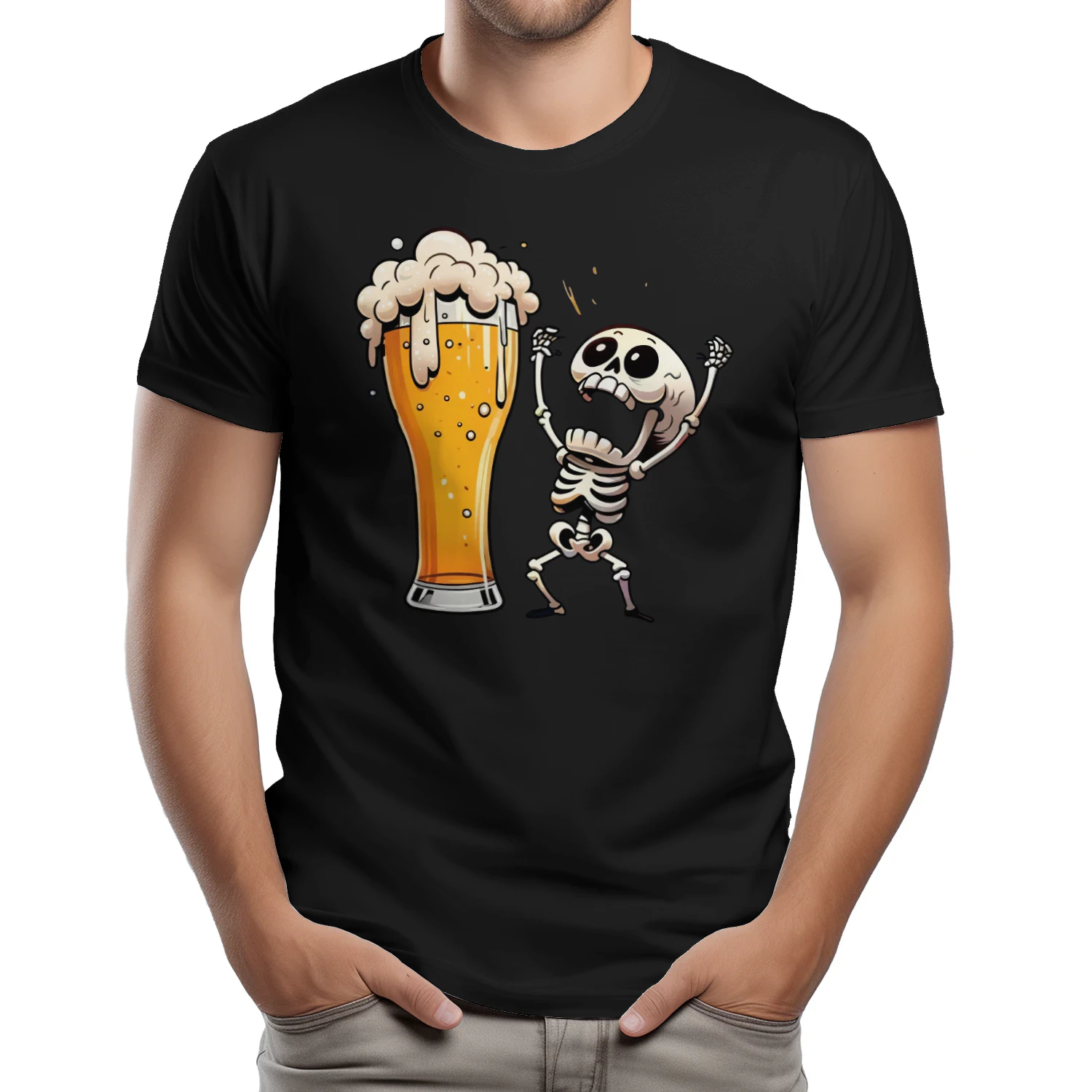 Skeleton & Beer
