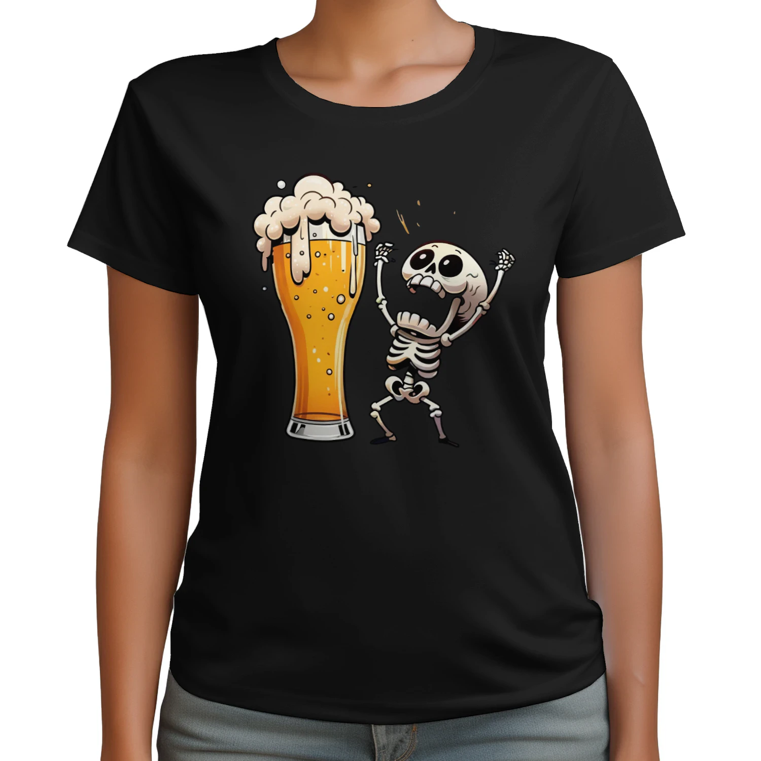 Skeleton & Beer