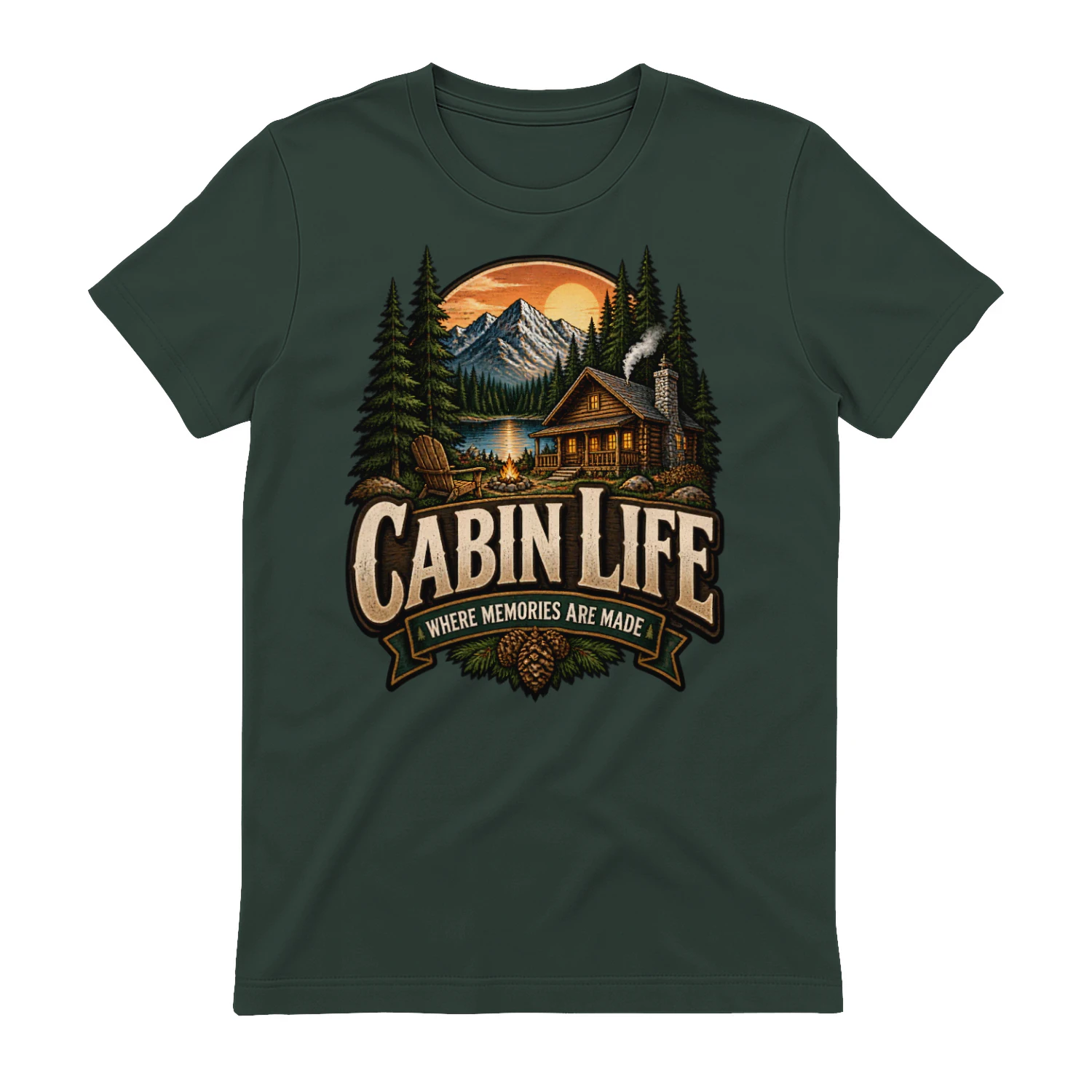 Roam Free Adventure Shirt | Outdoor Camping Mountain Explorer Tee