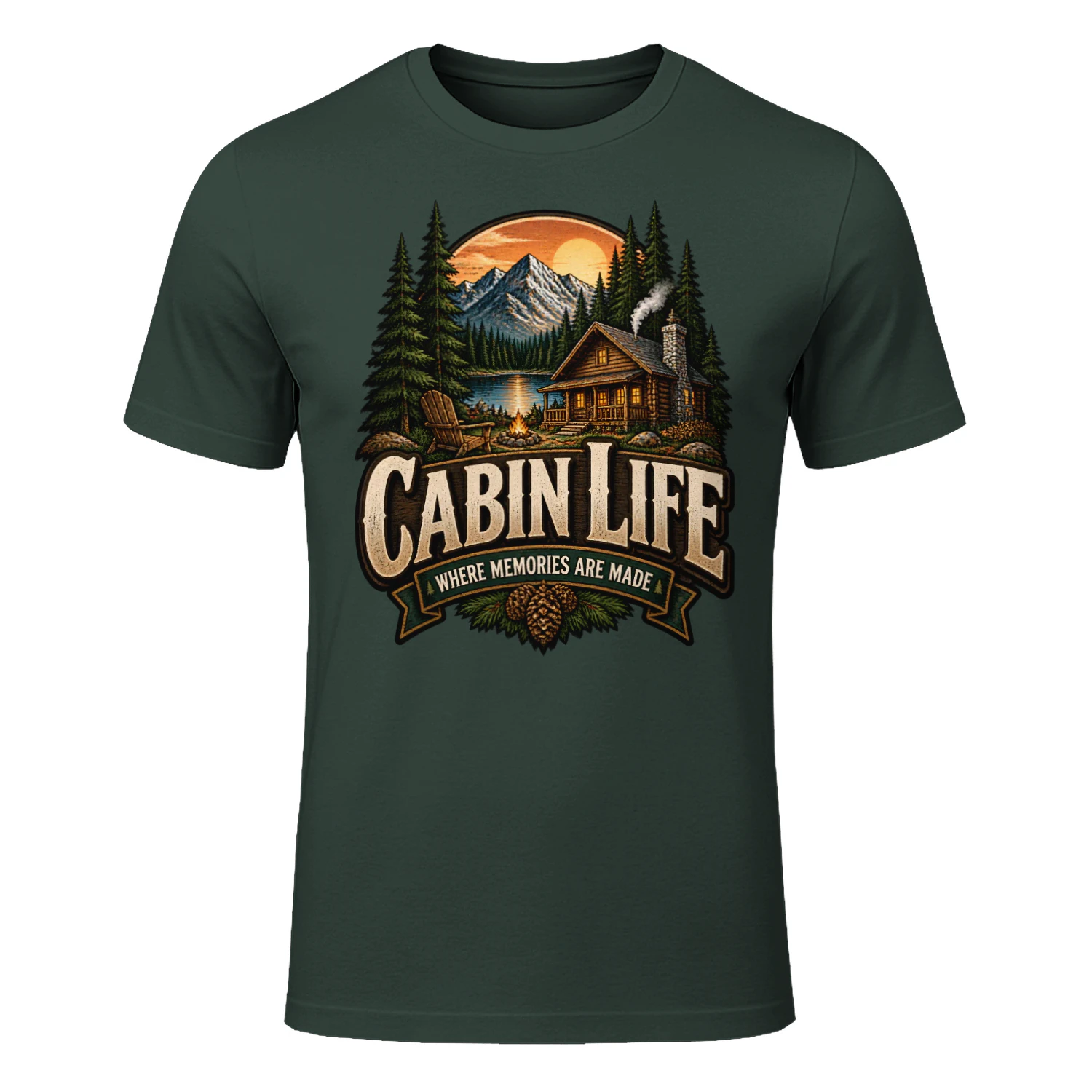 Roam Free Adventure Shirt | Outdoor Camping Mountain Explorer Tee