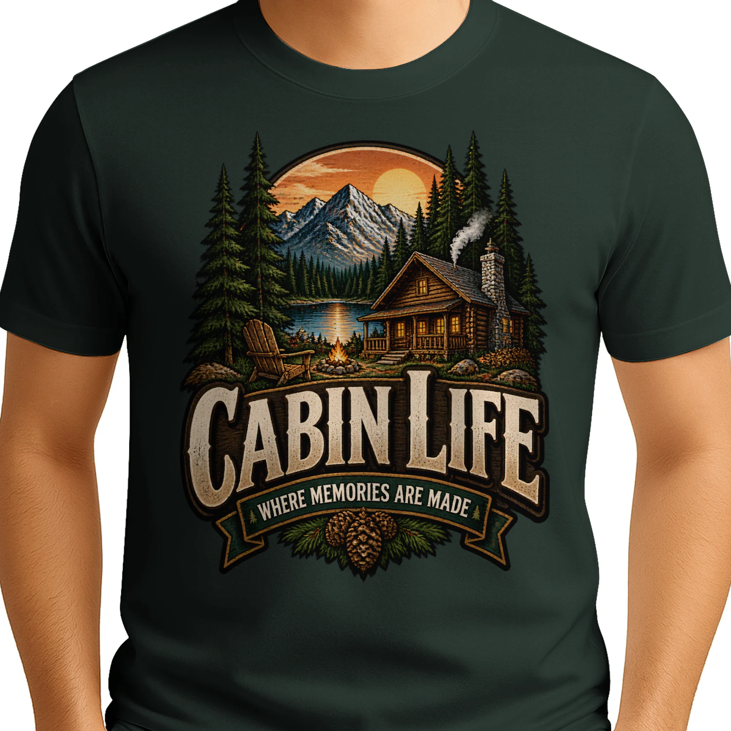 Roam Free Adventure Shirt | Outdoor Camping Mountain Explorer Tee