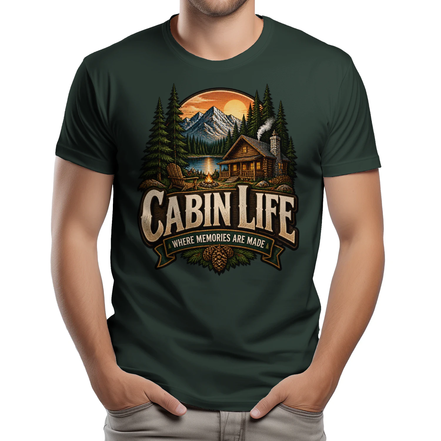 Roam Free Adventure Shirt | Outdoor Camping Mountain Explorer Tee