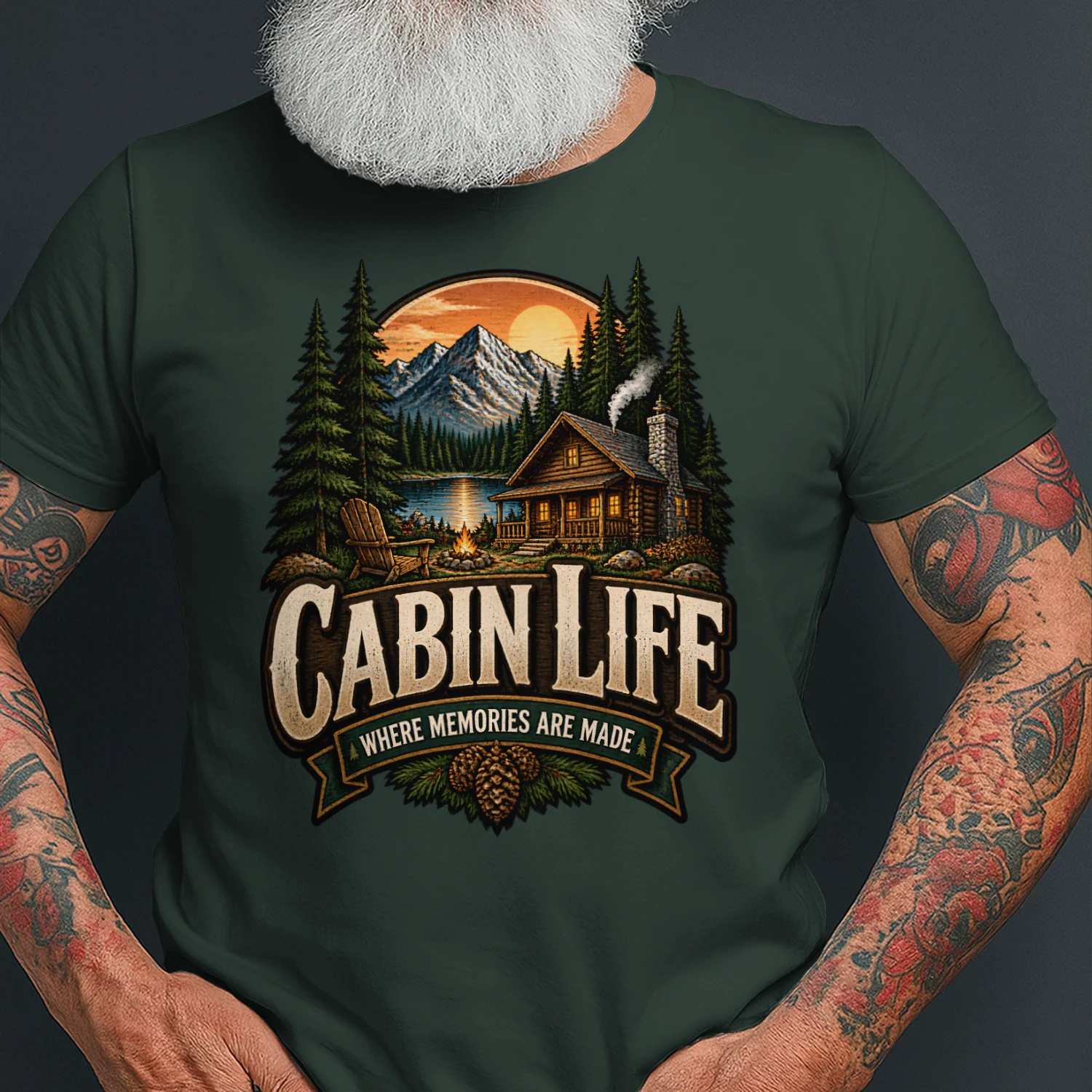 Roam Free Adventure Shirt | Outdoor Camping Mountain Explorer Tee