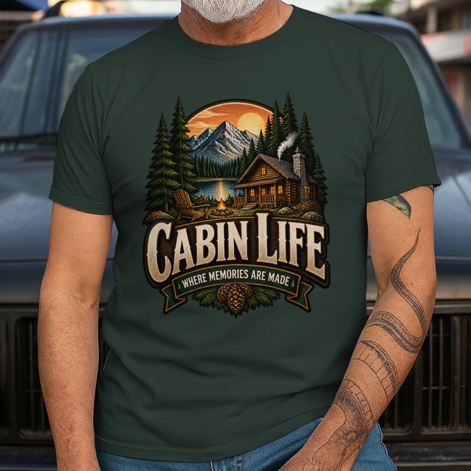 Roam Free Adventure Shirt | Outdoor Camping Mountain Explorer Tee