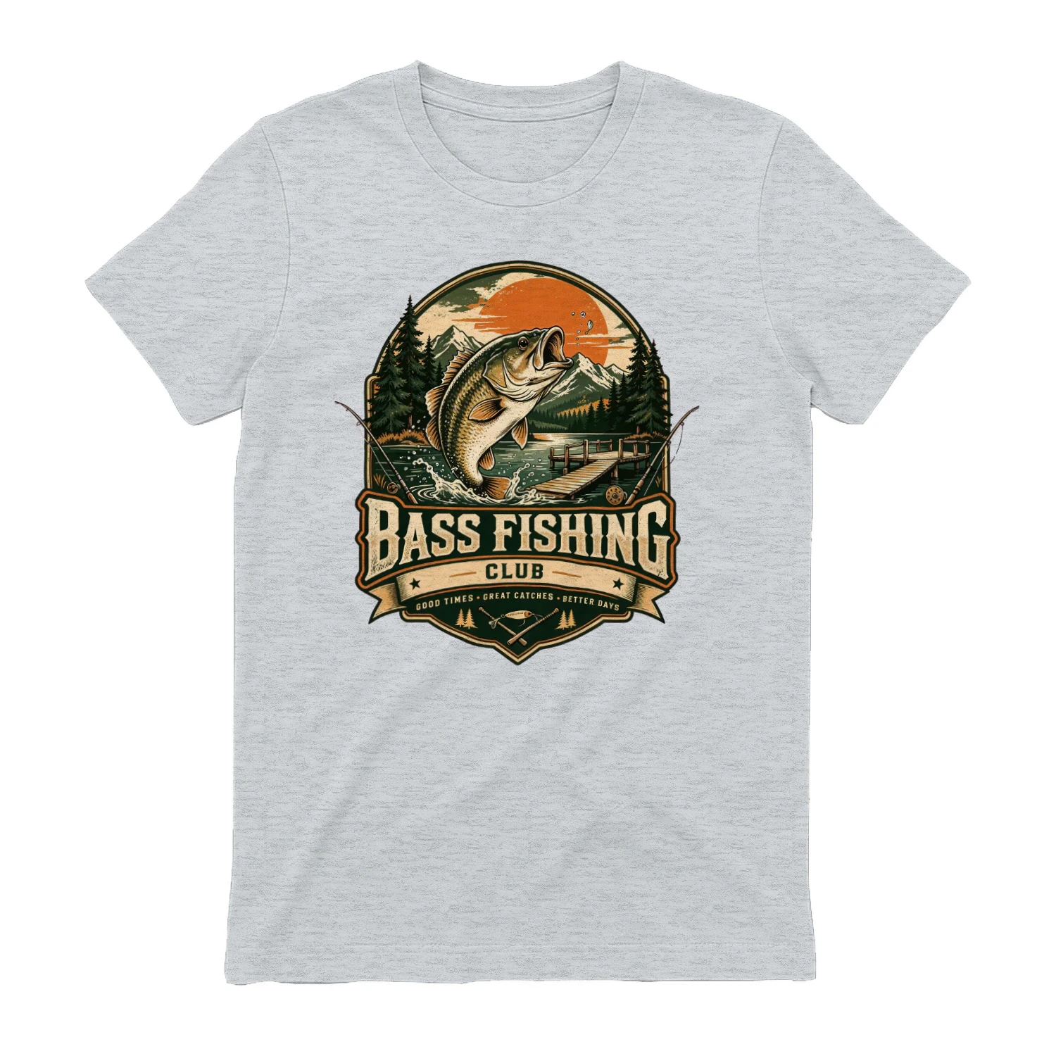 Bass Fishing Club Shirt | Vintage Lake Life Outdoor Tee