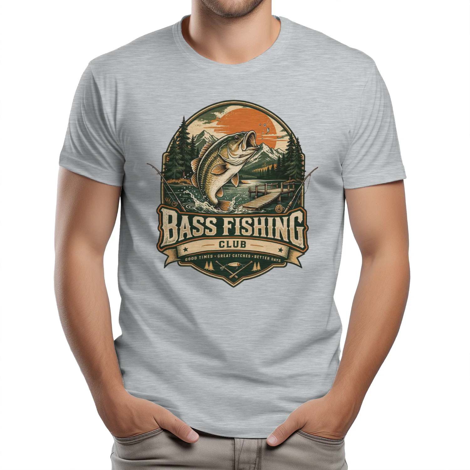 Bass Fishing Club Shirt | Vintage Lake Life Outdoor Tee