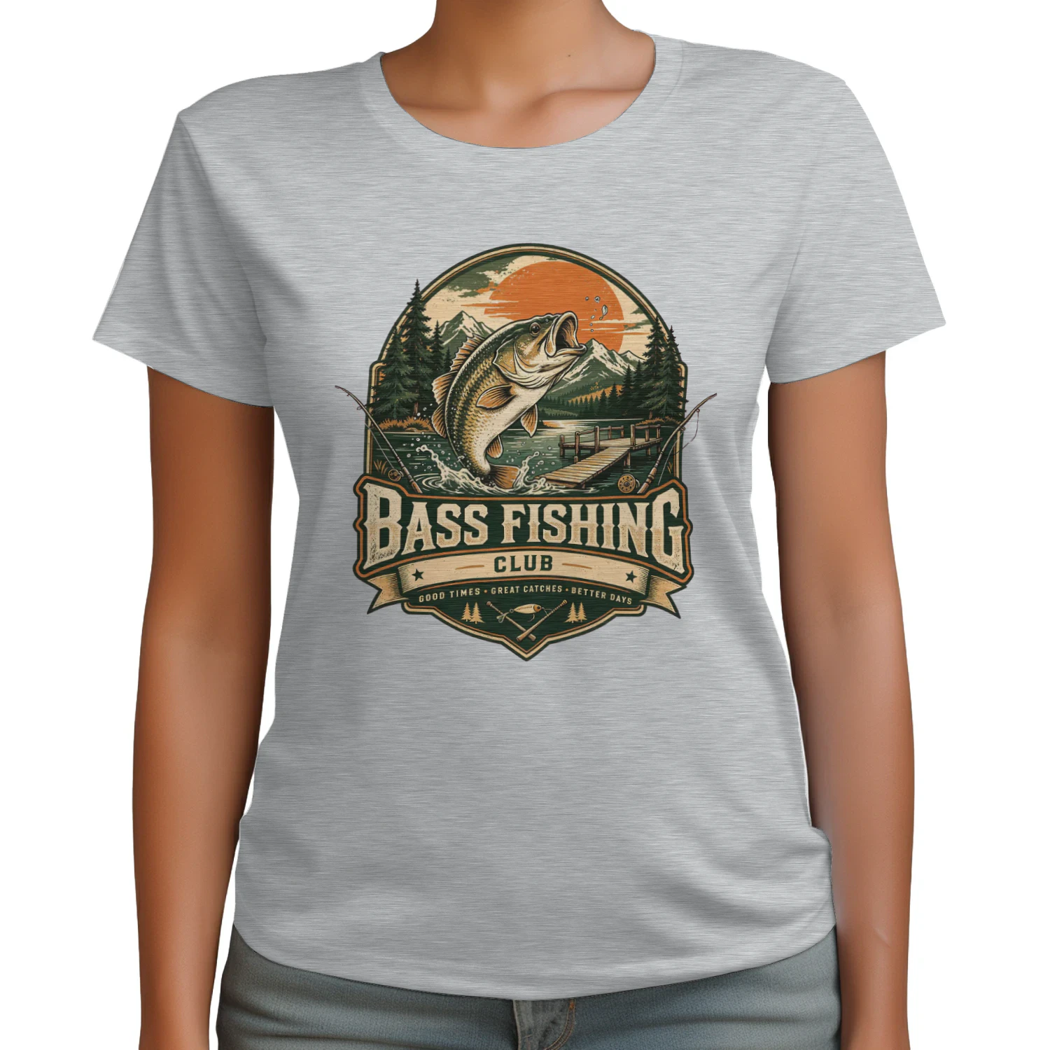 Bass Fishing Club Shirt | Vintage Lake Life Outdoor Tee