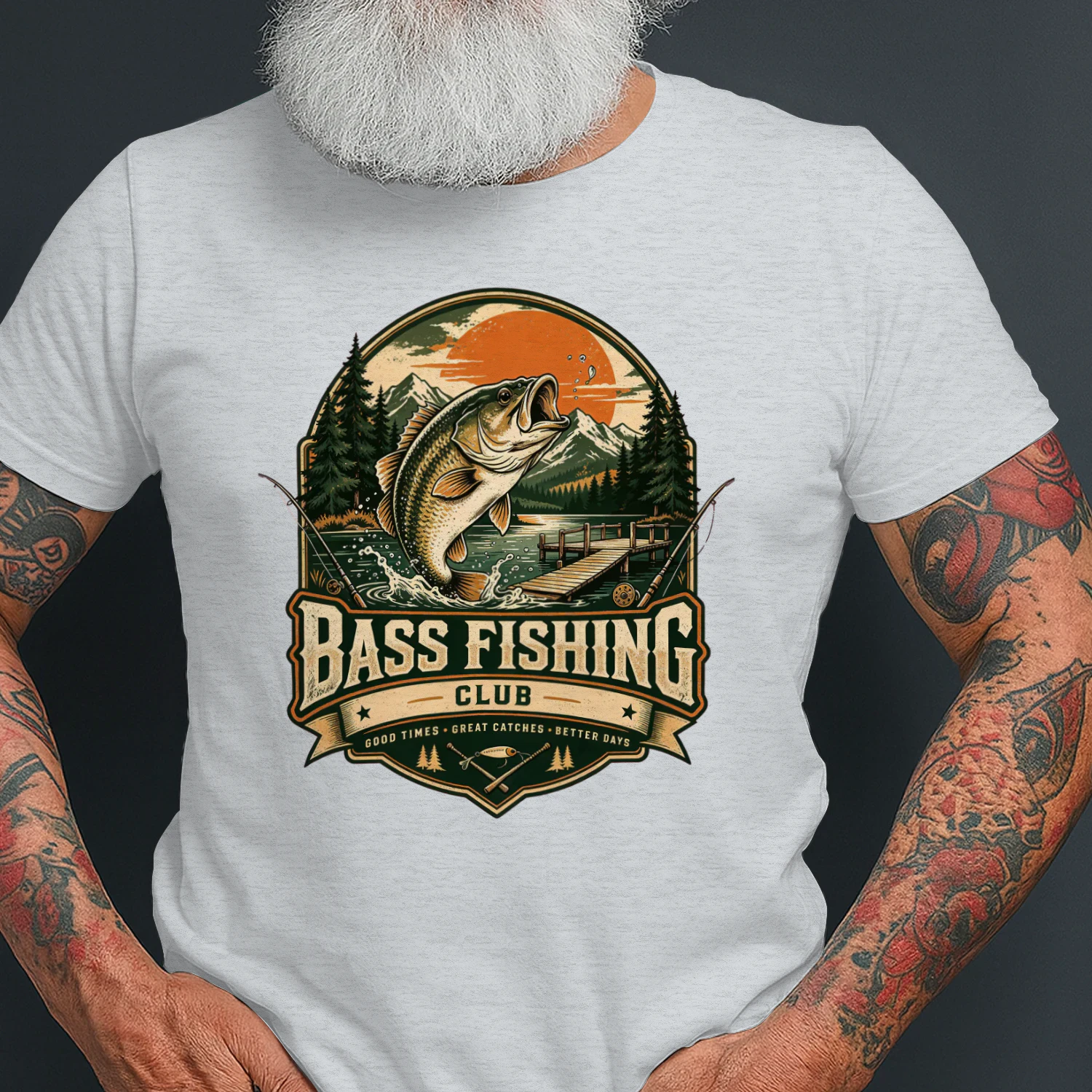 Bass Fishing Club Shirt | Vintage Lake Life Outdoor Tee