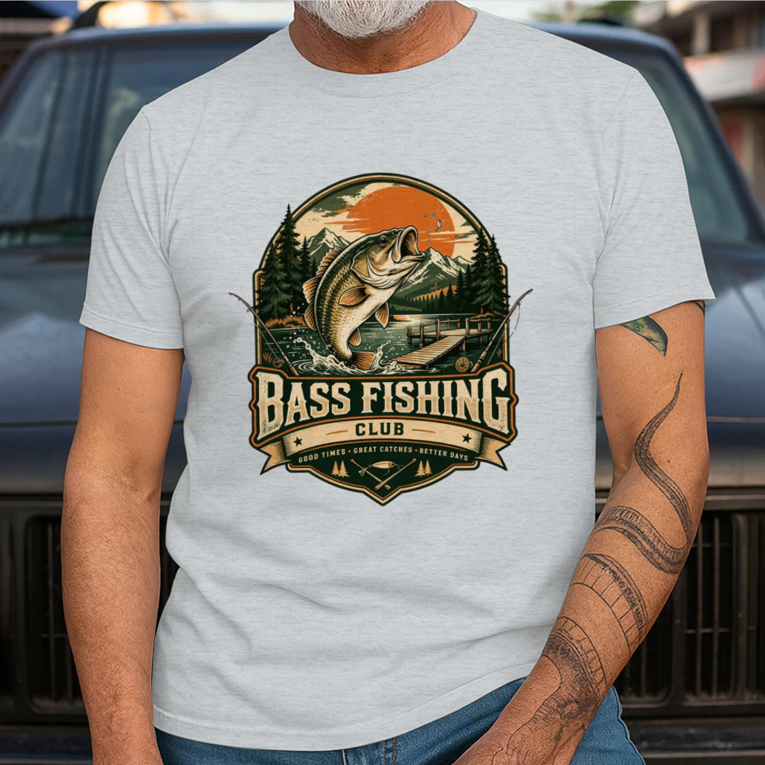 Bass Fishing Club Shirt | Vintage Lake Life Outdoor Tee