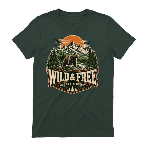 Wild & Free Mountain Bear