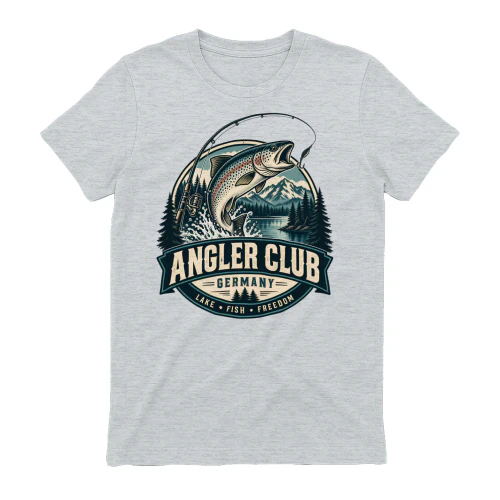 Vintage fishing club badge