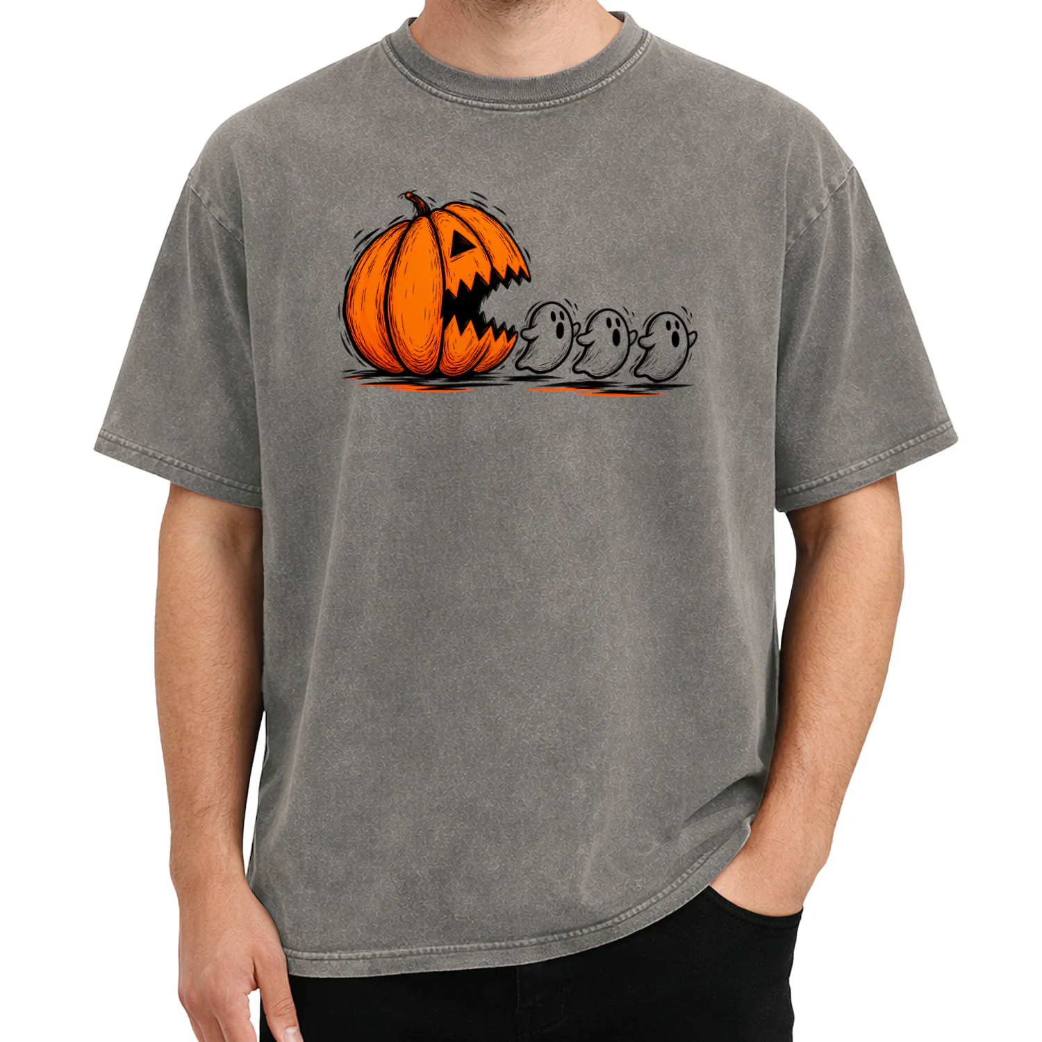 Halloween Shirt Design, Spooky Halloween Graphic Tee, Halloween Ghost Shirt, Cute Scary Halloween Outfit, Fall Halloween Apparel