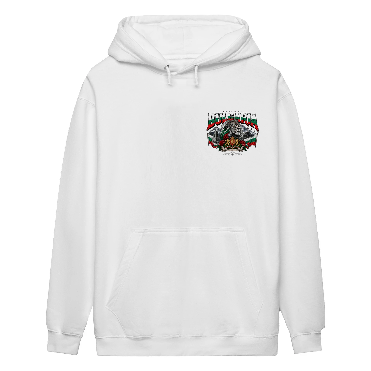 Bulgaria Hoodie, Bulgarian Pride Sweatshirt, Balkan Spirit Hoodie, Bulgaria Lion Shirt, Bulgarian Heritage Gift, Patriotic Streetwear
