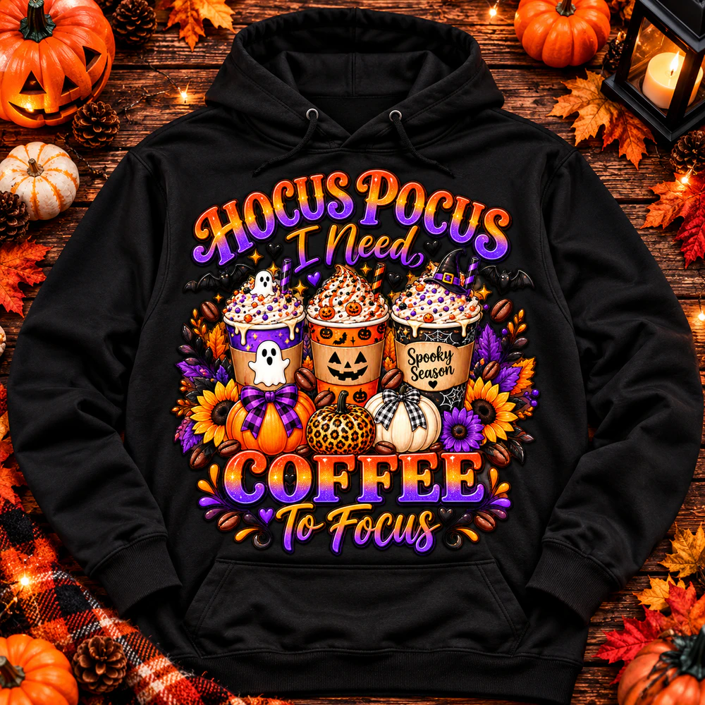 Halloween Coffee Hoodi