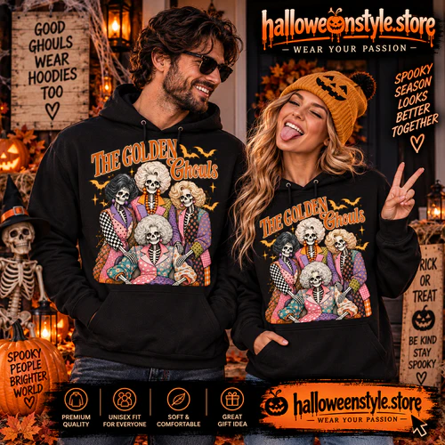 The Golden Ghouls Skeleton Hoodie