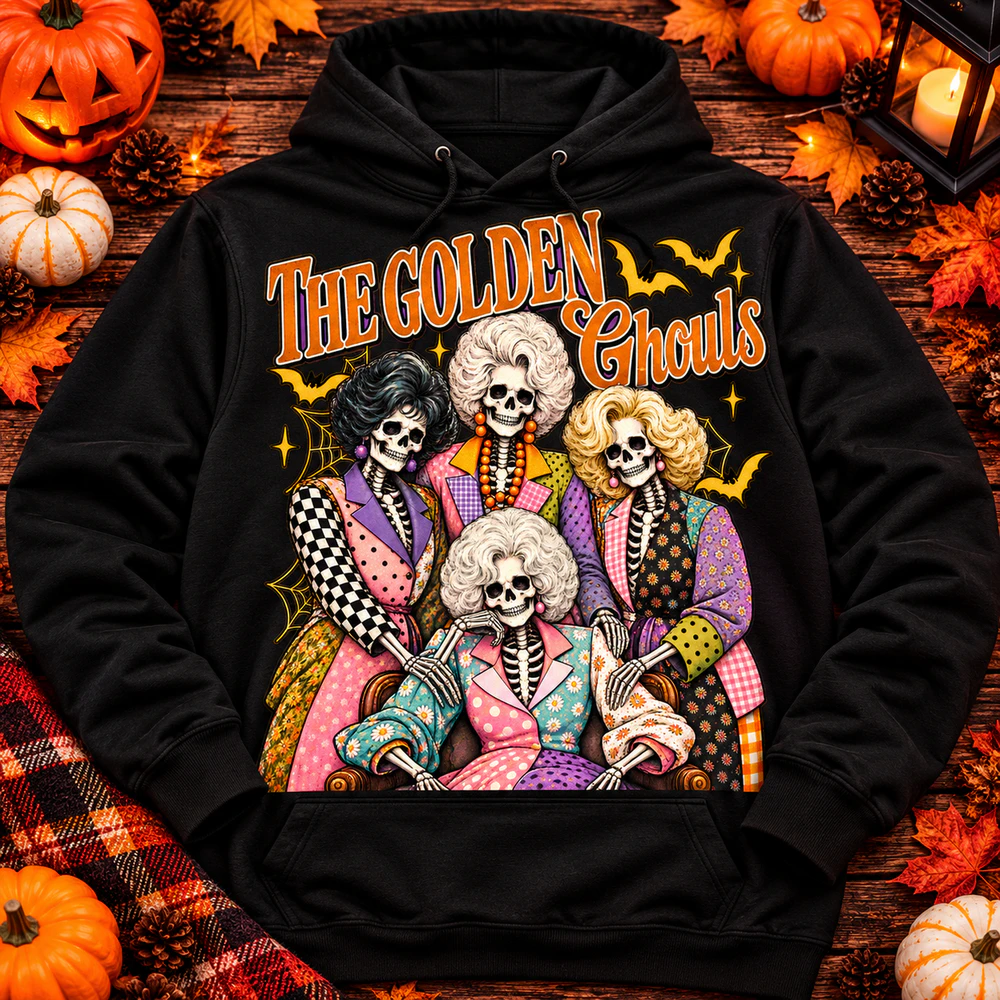 The Golden Ghouls Skeleton Hoodie