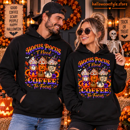 Halloween Coffee Hoodie