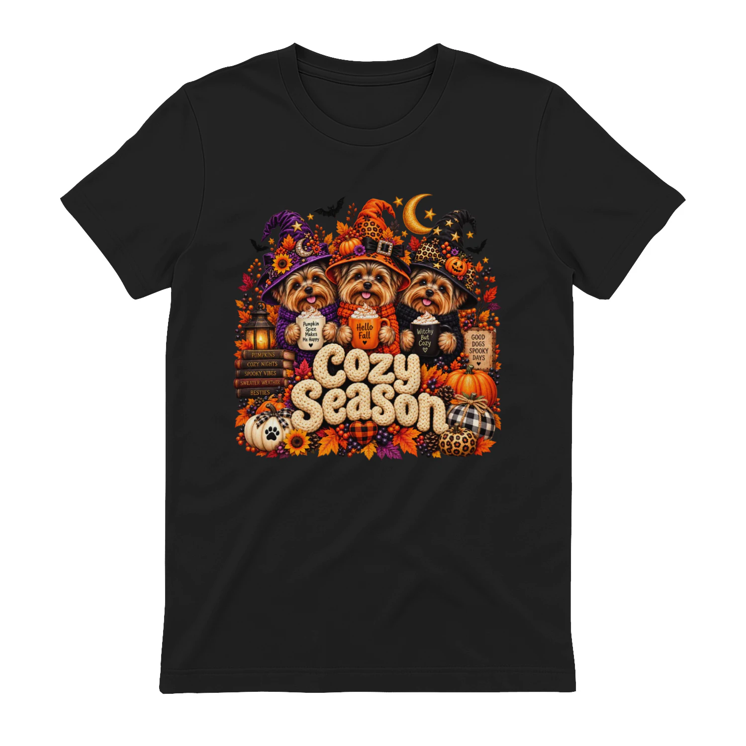 Cozy Season – Spooky Autumn Halloween Dogs