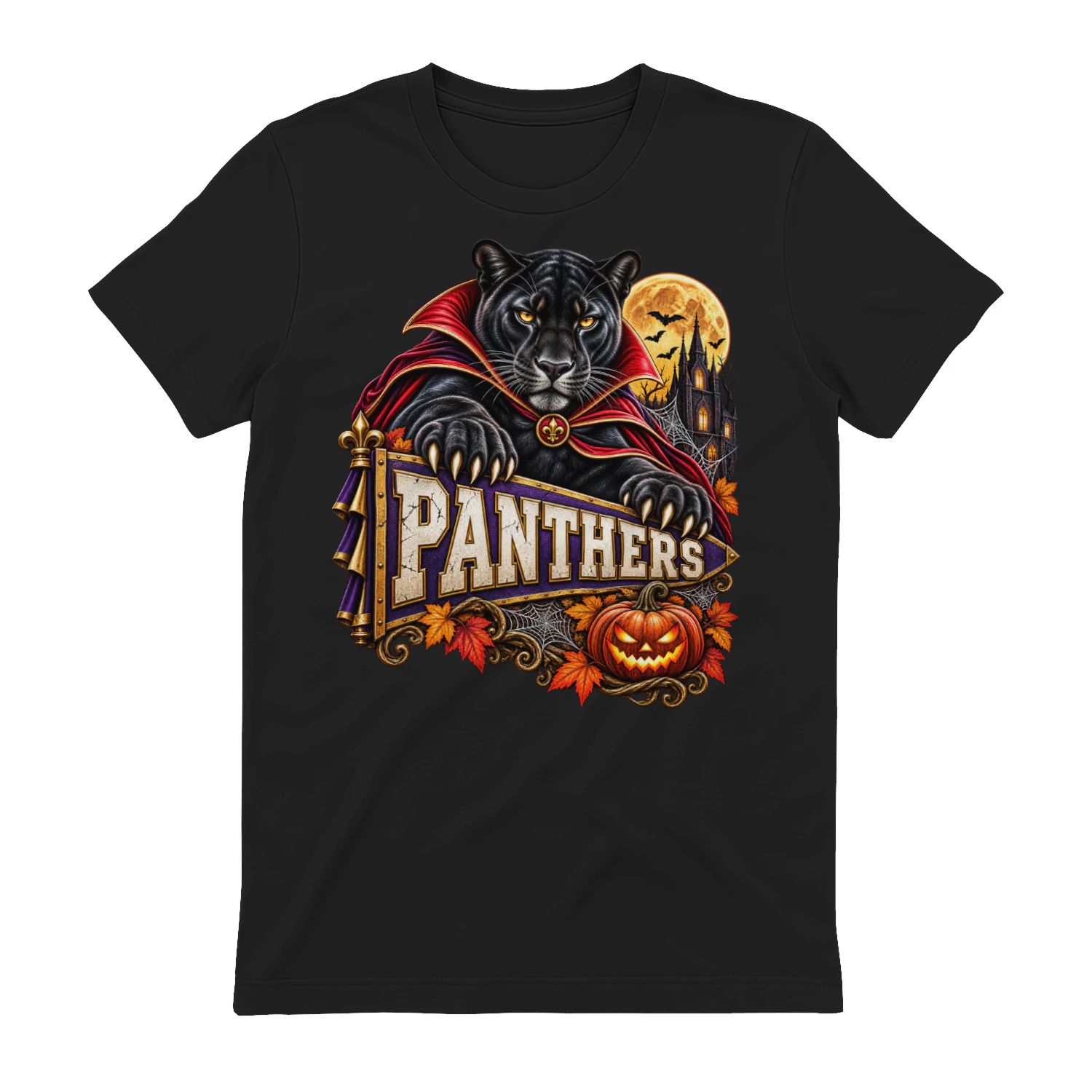 Custom Halloween School Mascot Shirt Spooky Teachers and School Spirit Comfort Colors Tee Personalized