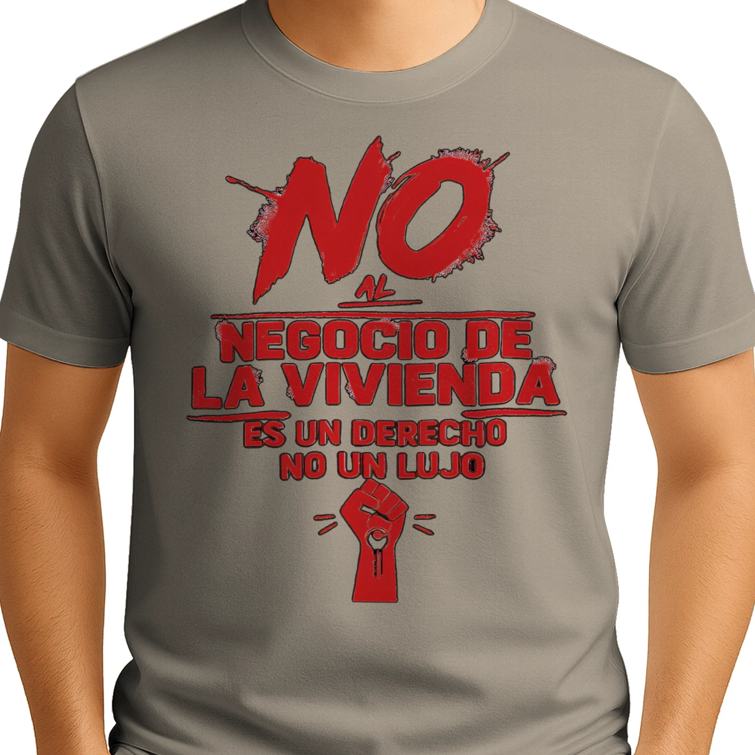 No Al Negocio De La Vivienda: Es Un Derecho, No Un Lujo