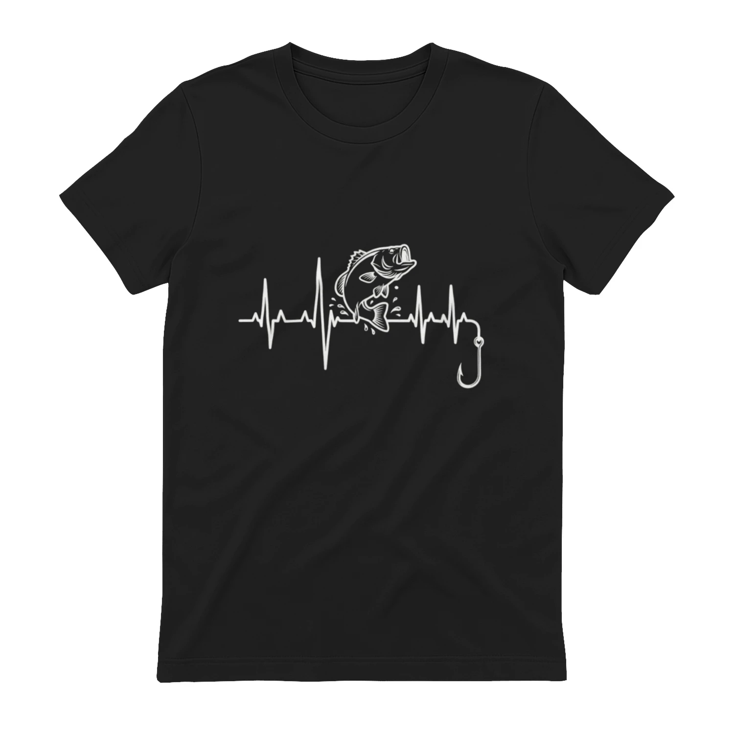 Fishing Heartbeat — Gift for Fishermen