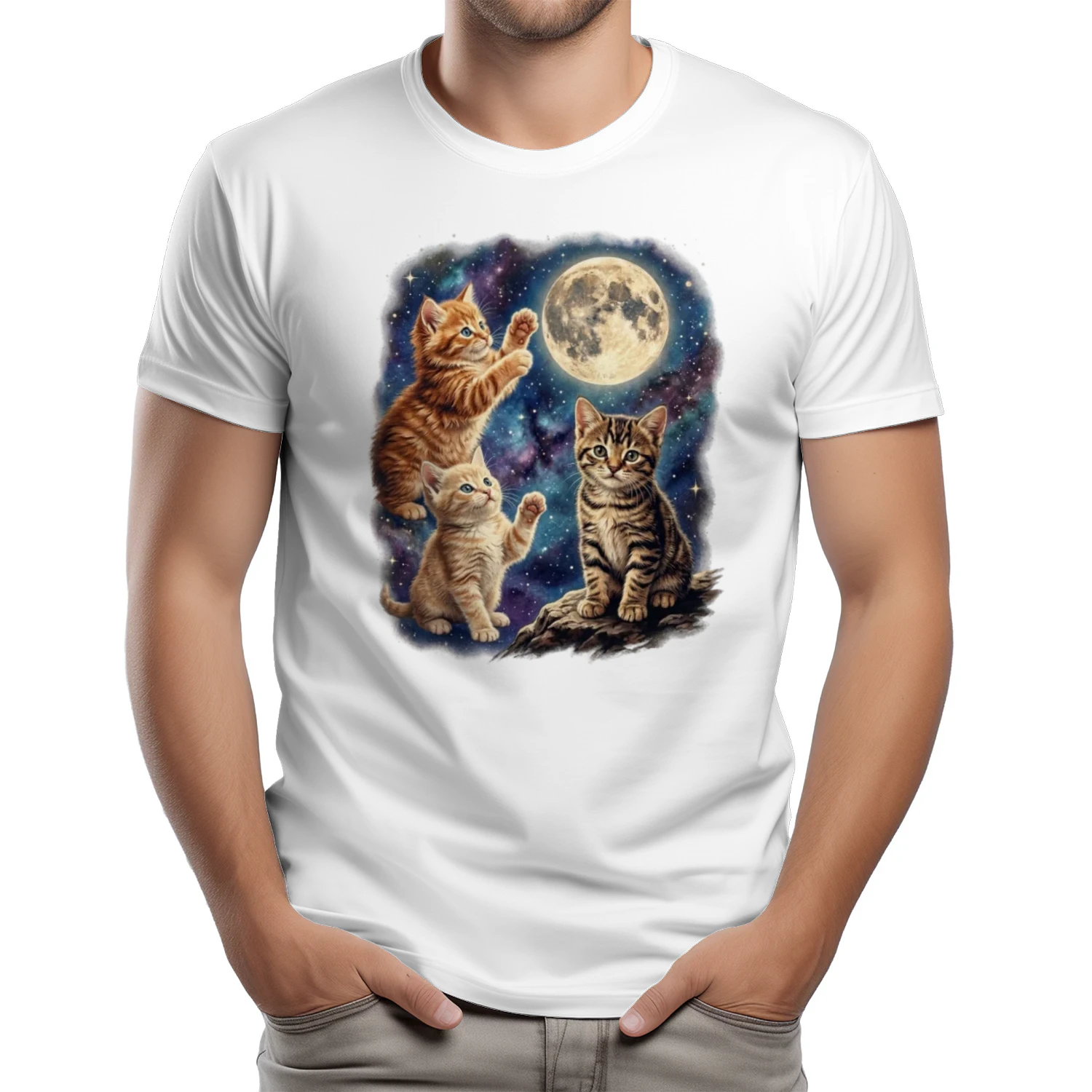 Vintage Kat Maan Meme T-shirt