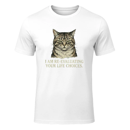 LIMITED EDITION FUNNY CAT T-SHIRT