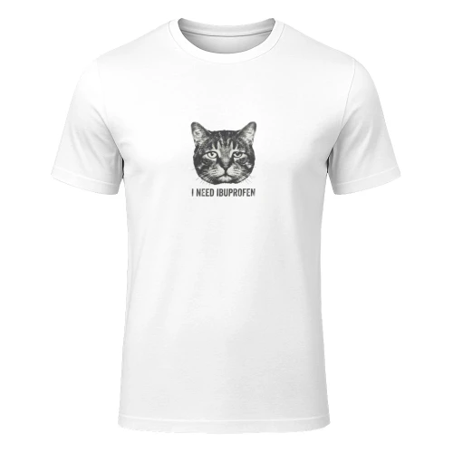 Cute Cat Graphic T-Shirt — Cat Lover Tee