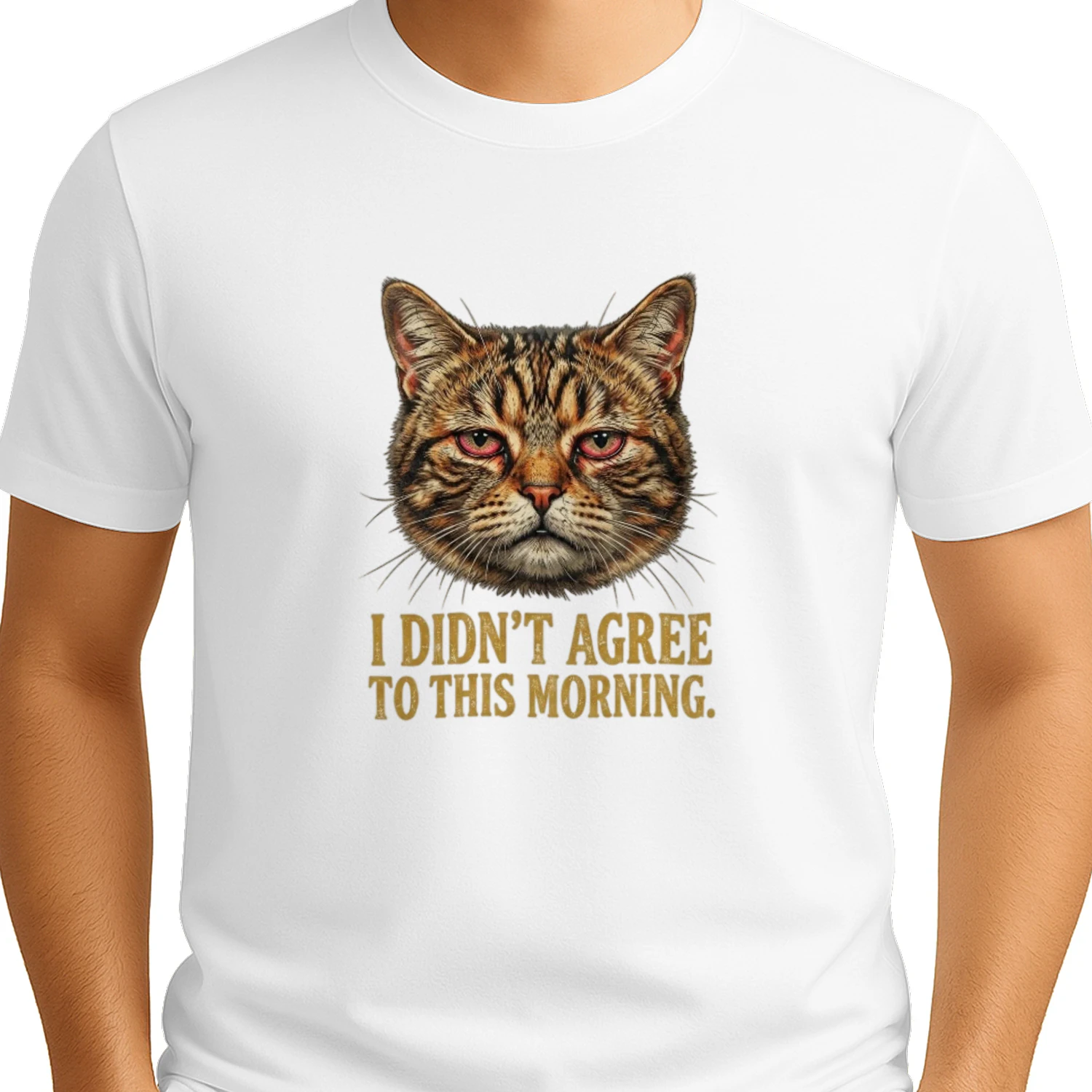 Cute Cat Graphic T-Shirt — Cat Lover Tee 
