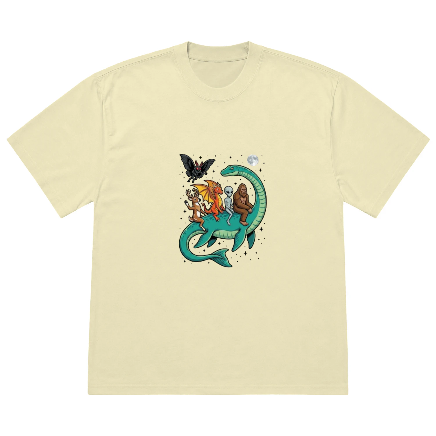 Cryptid Squad Vintage Graphic T-Shirt